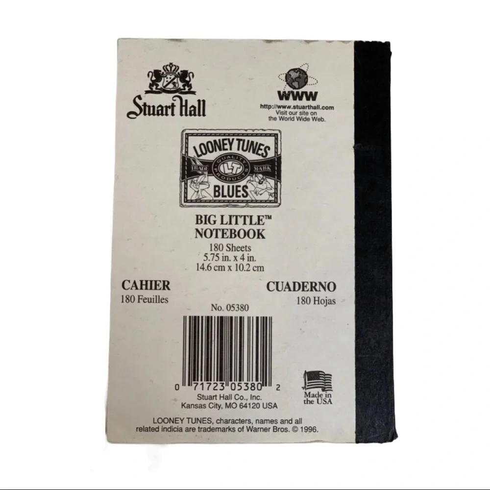 Vintage Marvin the Martian Looney Tunes Notebook